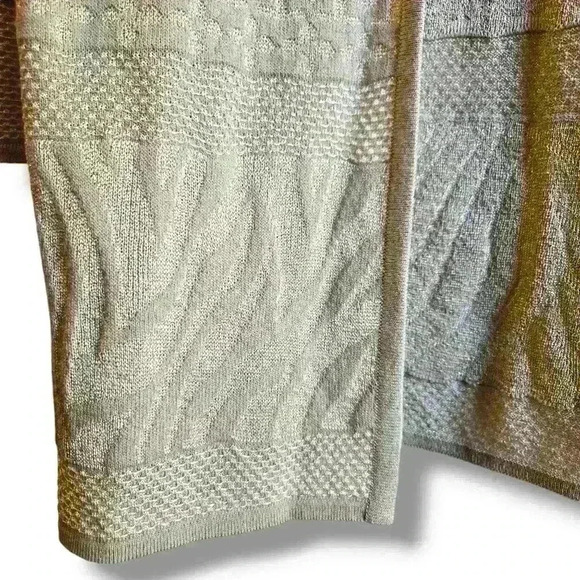 ESCADA by Margaretha Ley Vintage Cardigan with Gold Metallic Thread Size 36 #075 - Picture 5 of 7